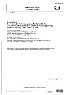 DIN CEN/TS 16637-2 pdf