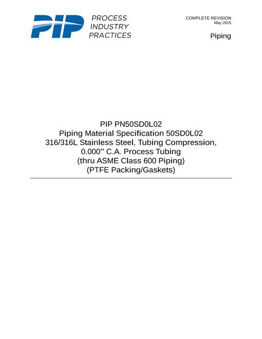 PIP PN50SD0L02 pdf