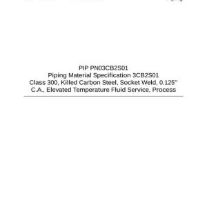 PIP PN03CB2S01 pdf