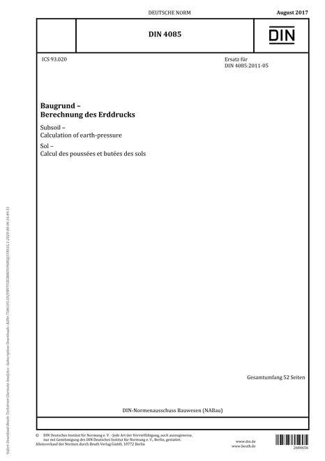 DIN 4085 pdf