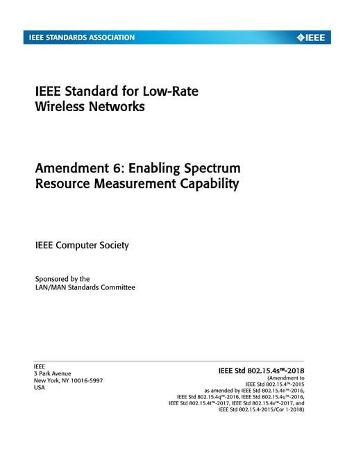 IEEE 802.15.4s-2018 pdf