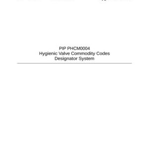 PIP PHCM0004 pdf