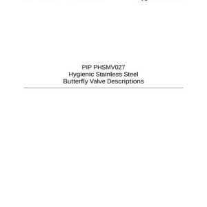 PIP PHSMV027 pdf