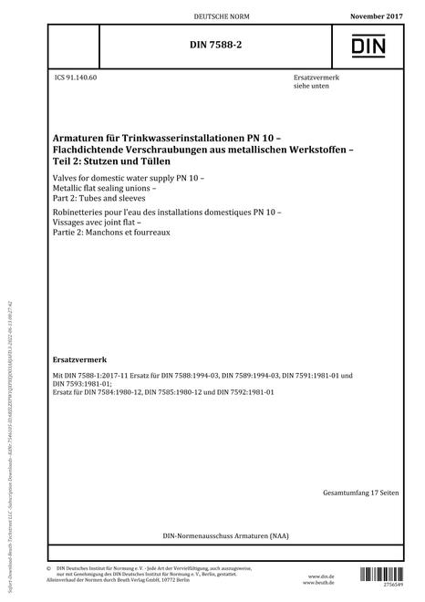 DIN 7588-2:2017 pdf