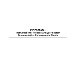 PIP PCSPA001 pdf