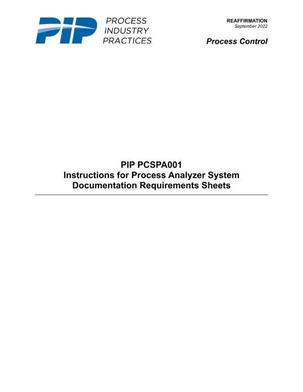 PIP PCSPA001 pdf