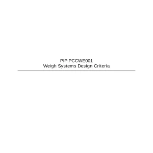 PIP PCCWE001 pdf