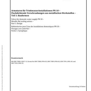 DIN 7588-1:2017 pdf