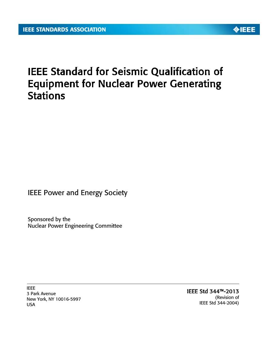 IEEE 344-2013 pdf