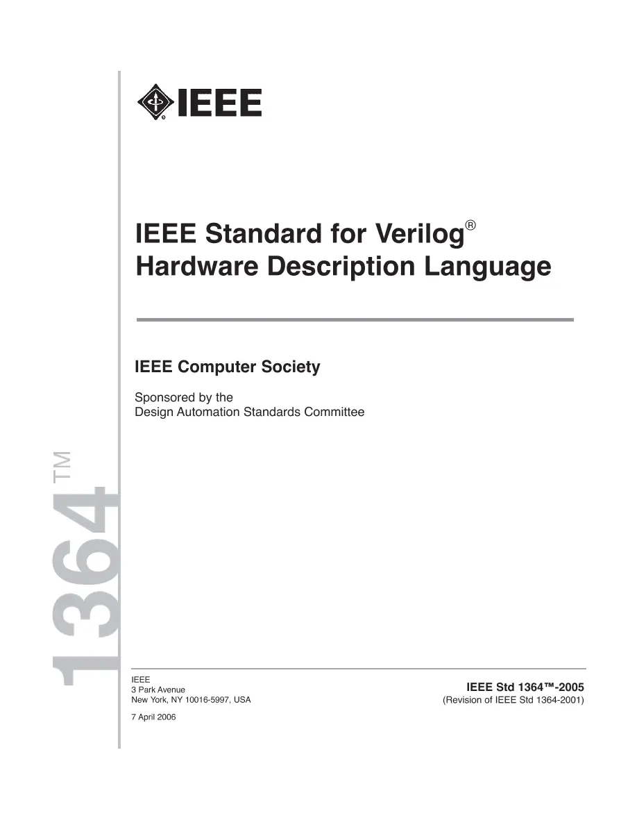 IEEE 1364-2005 pdf