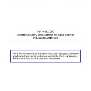 PIP INSC1000-EEDS pdf