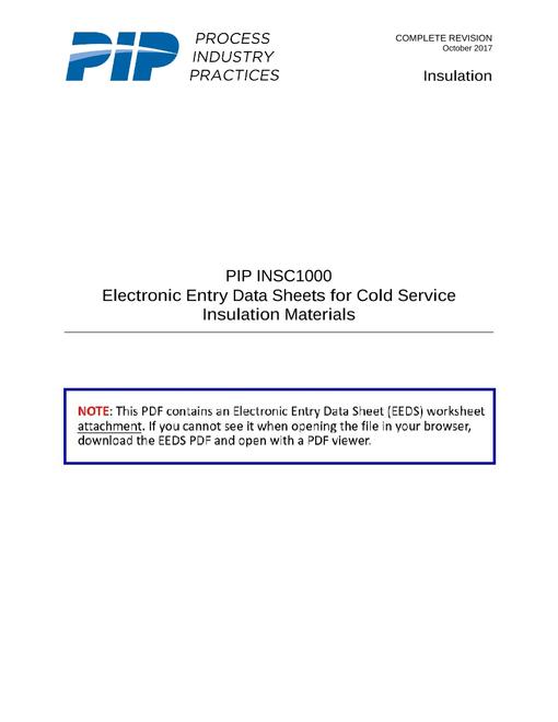 PIP INSC1000-EEDS pdf