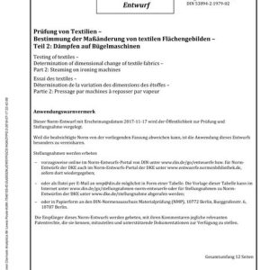 DIN 53894-2 - DRAFT pdf