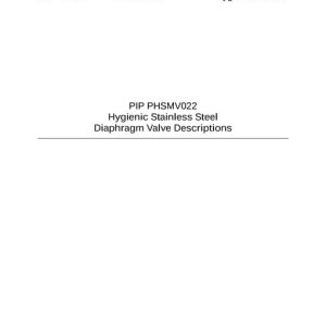 PIP PHSMV022 pdf