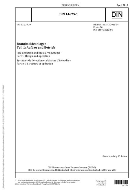 DIN 14675-1 pdf