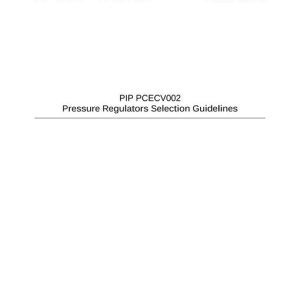 PIP PCECV002 pdf