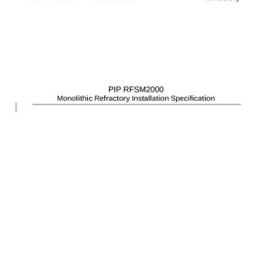 PIP RFSM2000 pdf