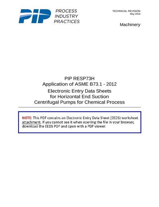 PIP RESP73H-EEDS pdf