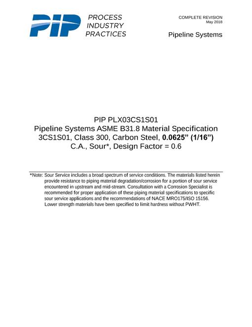 PIP PLX03CS1S01 pdf