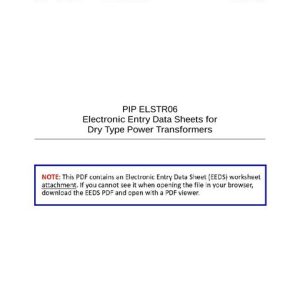 PIP ELSTR06-EEDS pdf