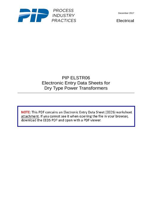 PIP ELSTR06-EEDS pdf