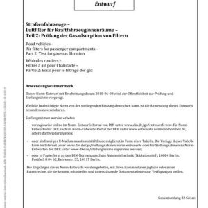 DIN 71460-2 - DRAFT pdf