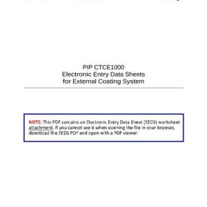 PIP CTCE1000-EEDS pdf