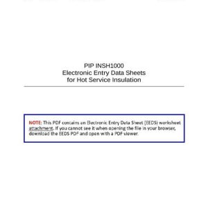 PIP INSH1000-EEDS pdf