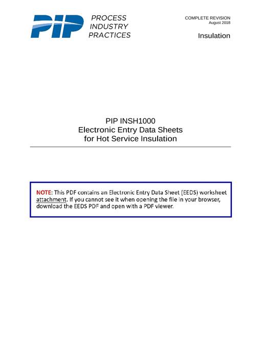 PIP INSH1000-EEDS pdf