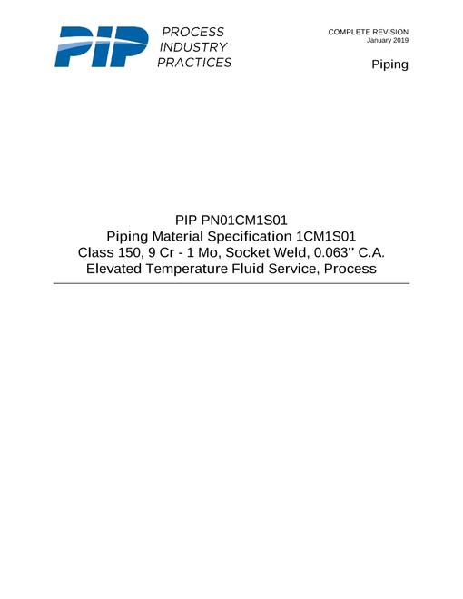 PIP PN01CM1S01 pdf