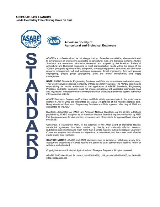 ASAE/ASABE S433.1 (R2024) pdf