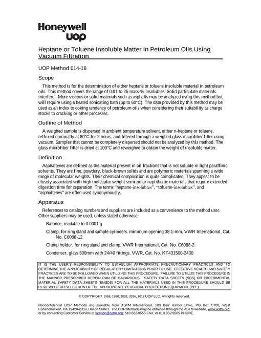 UOP 614-18 pdf