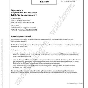 DIN 33402-2/A1 - DRAFT pdf