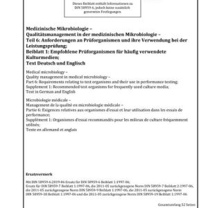 DIN 58959-6 Supplement 1 pdf