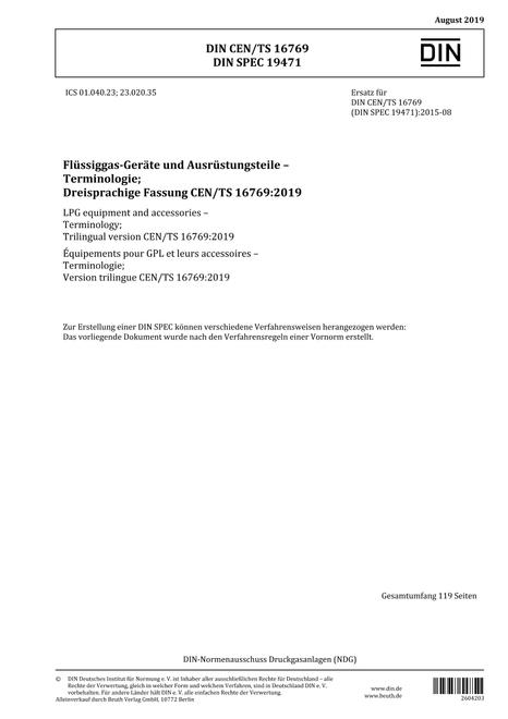 DIN CEN/TS 16769 pdf