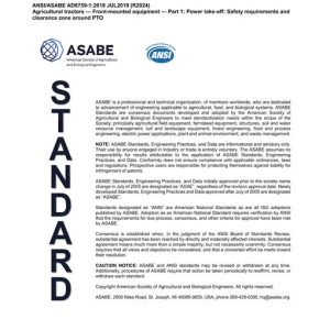 ASAE/ASABE AD8759-1:2018 (R2024) pdf