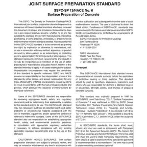 SSPC SP 13/NACE 6 pdf