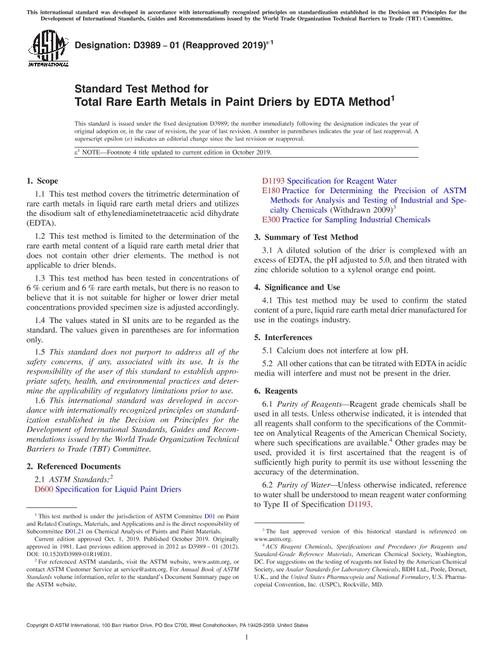 ASTM D3989-01(2019)e1 pdf