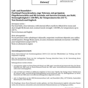 DIN 65320 - DRAFT pdf