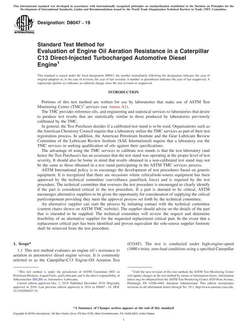 ASTM D8047-19 pdf