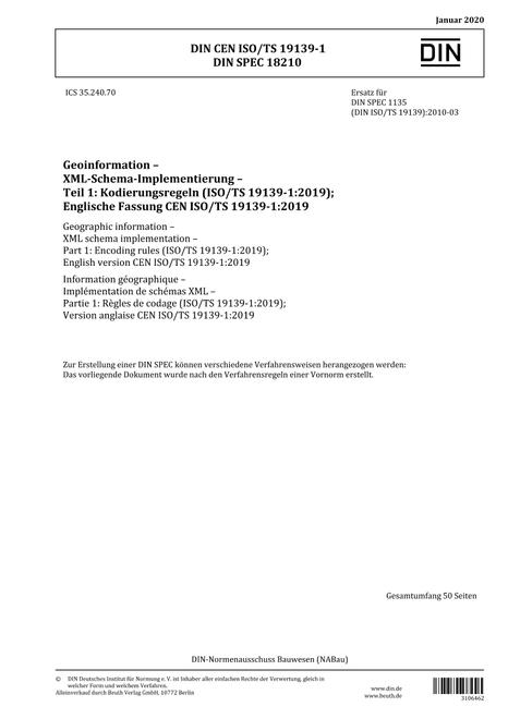 DIN CEN ISO/TS 19139-1 pdf