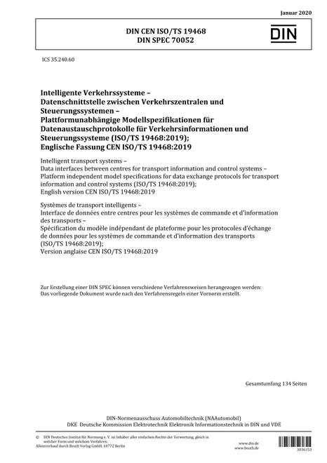 DIN CEN ISO/TS 19468 pdf