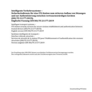 DIN CEN ISO/TS 21177 pdf