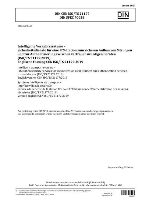 DIN CEN ISO/TS 21177 pdf