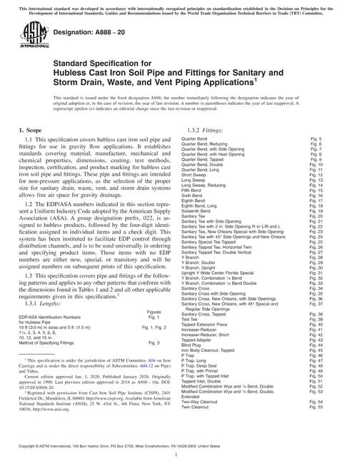 ASTM A888-20 pdf