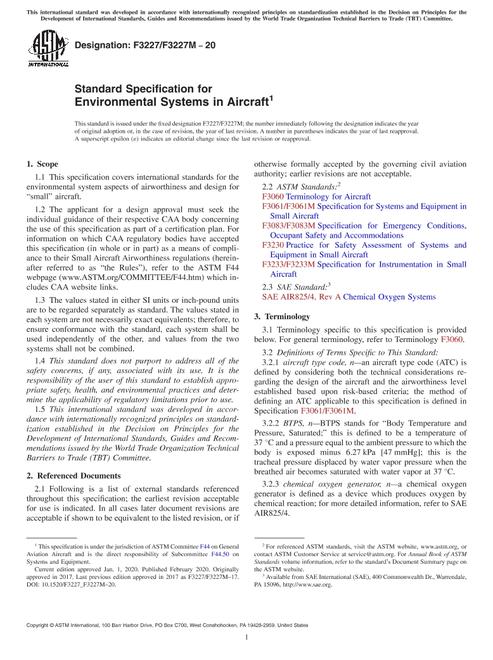 ASTM F3227/F3227M-20 pdf