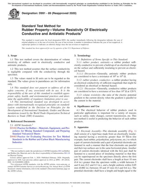 ASTM D991-89(2020) pdf