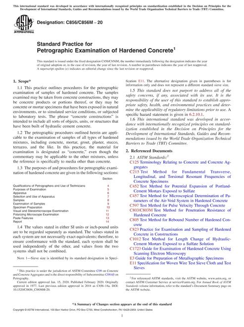 ASTM C856/C856M-20 pdf