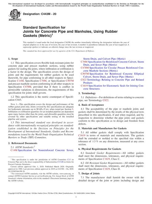 ASTM C443M-20 pdf