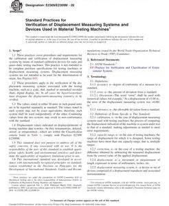 ASTM E2309/E2309M-20 pdf